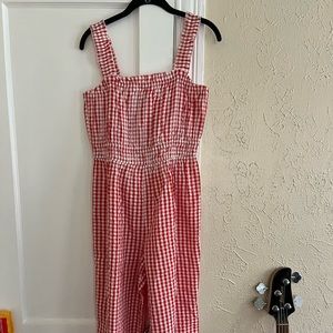 Monki Seersucker Jumpsuit